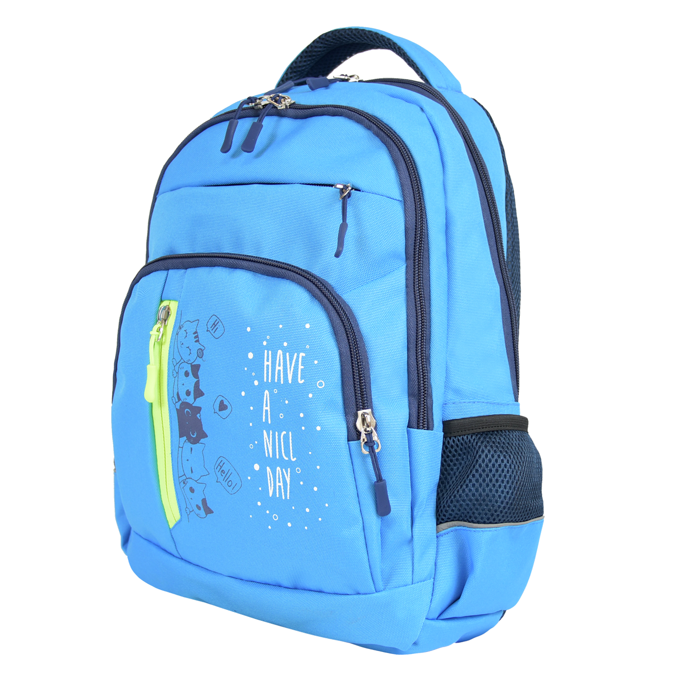 Кибер голубой